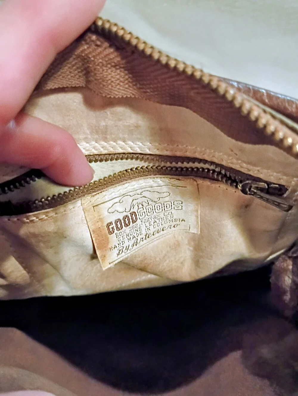Fairfax Leather Hippie Satchel 70s Boho Good Goods